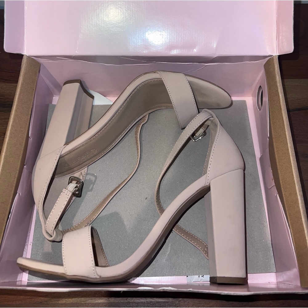 Gently Used Nude Becca Charlotte Russe Heels